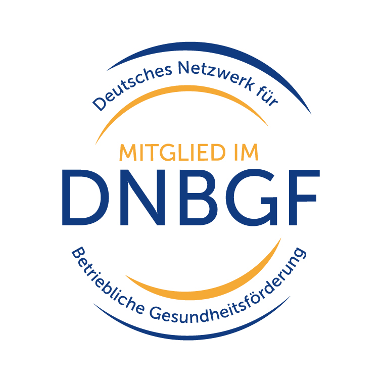 Mitglied im Deutschen Netzwerk für Betriebliche Gesundheitsförderung (DNBGF)